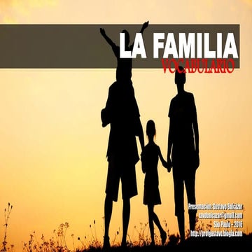 Vocabulario - Parentescos
