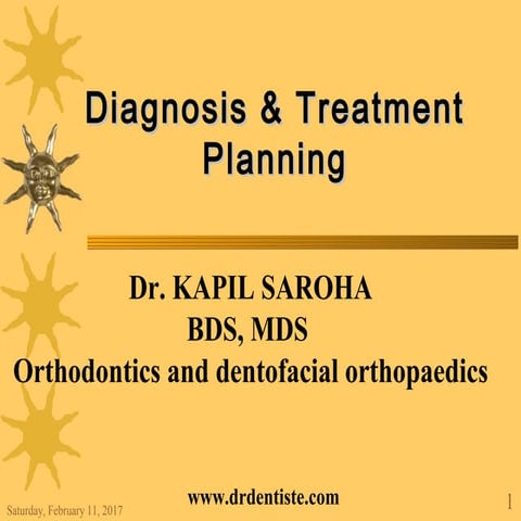 diagnosis & treatment planning