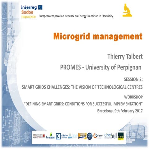 Microgrid management