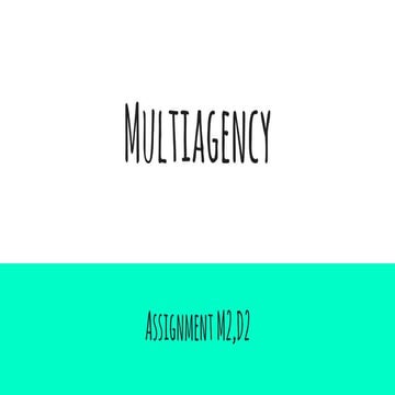 Multi agency 