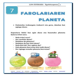 6. Farolariaren planeta