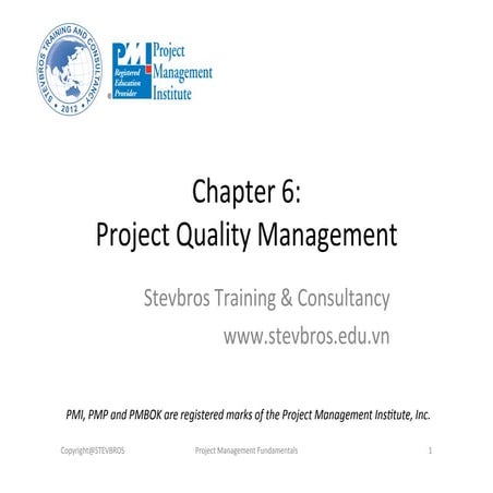 Project Quality Management