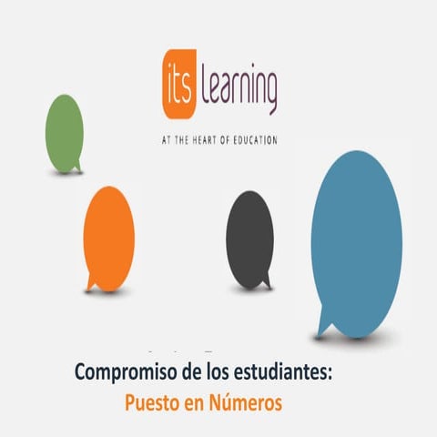 El compromiso de los estudiantes, en números