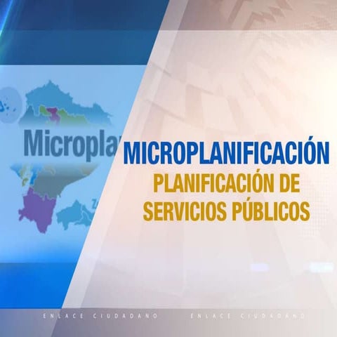EC 522: Microplanificación