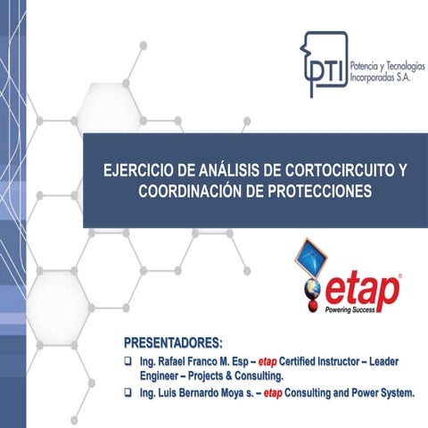 6. curso de fallas y protecciones de ETAP