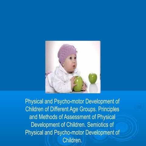 Assessment of growth pediatrics for final year mbbs | PPTX