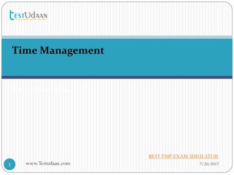 6. Schedule Management