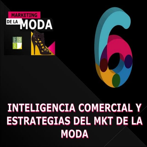 6. Inteligencia comercial y estrategias del marketing de la moda