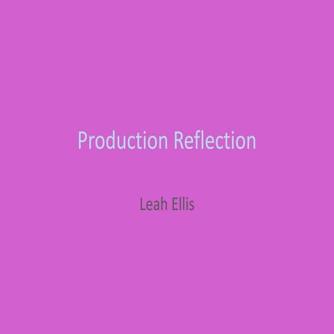 Animation production schedule | PDF