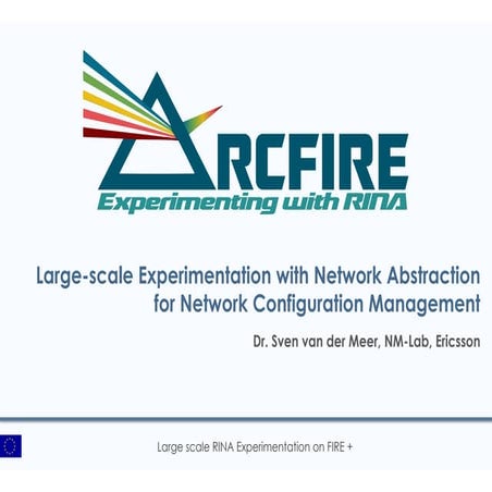 Large-scale Experimentation with Network Abstraction for Network Configuratio...