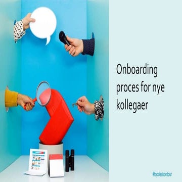 Shared Service Management: Ny medarbejder ombord - TOPdesk on Tour Denmark 2019