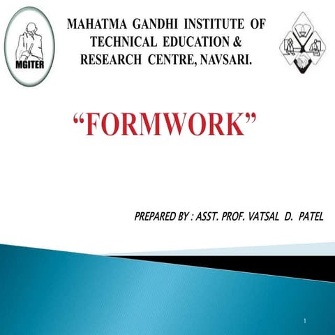 6. FORMWORK (ACE) 2160601 GTU