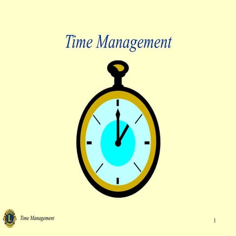 time management