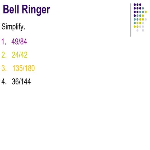 TechMathI - 6.1 - Ratio and Proportion