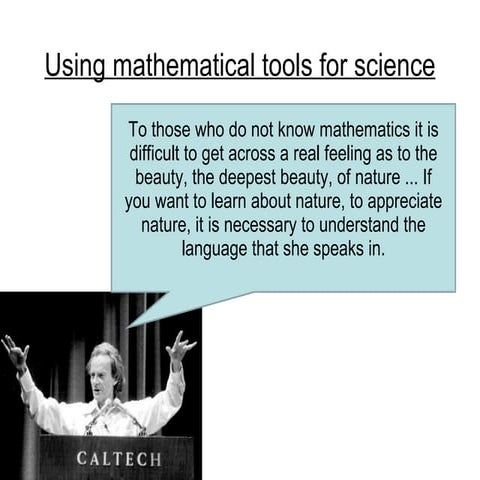 6.1 using mathematics