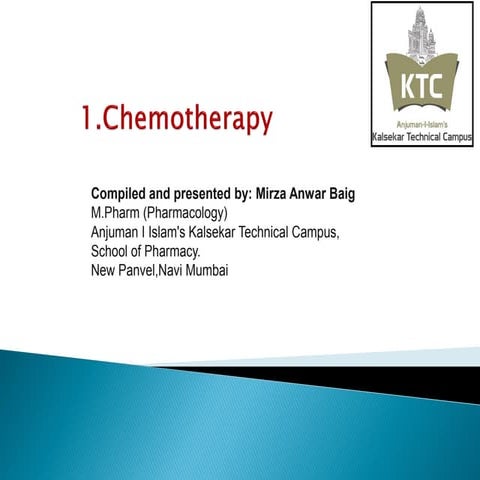 6. introduction to chemotherapy, sulfonamides,quinolones and fluoroquinolones