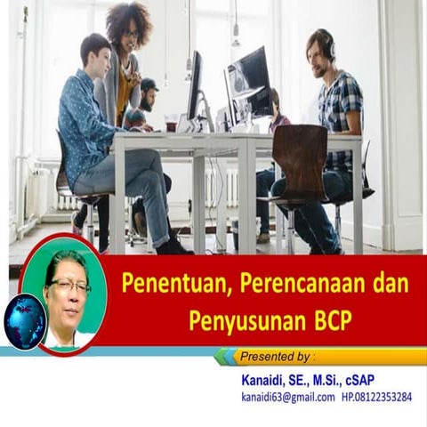 Penentuan, Perencanaan dan Penyusunan BCP _ Materi Training BCMS (with ...