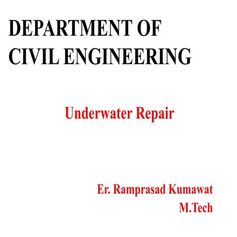 Underwater Repair (RR&S) 