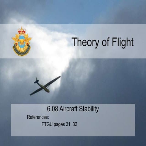  aircraft static and dynamic stability,longitudinal and lateral