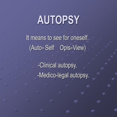 6. autopsy
