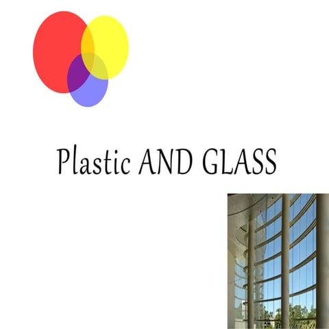 6. plastics,glass