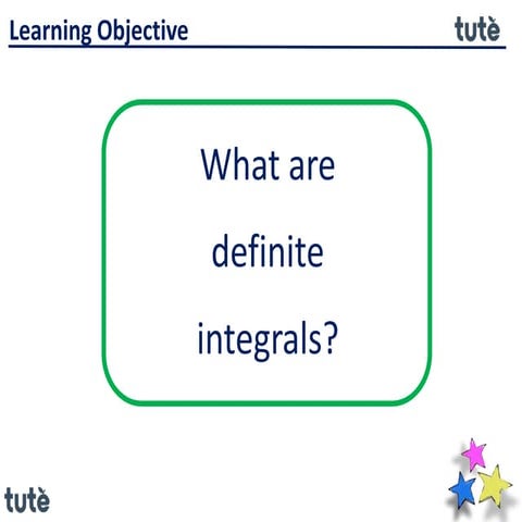 Integrals - definite integral and fundamental theorem