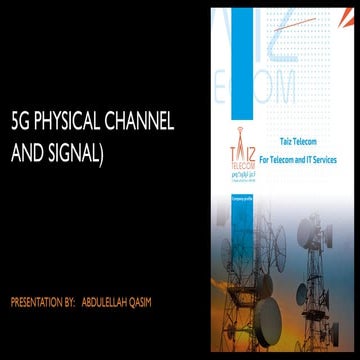 5G Physical Channel and Signal