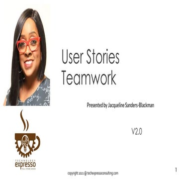 6.4 User Stories  Teamwork v2.0