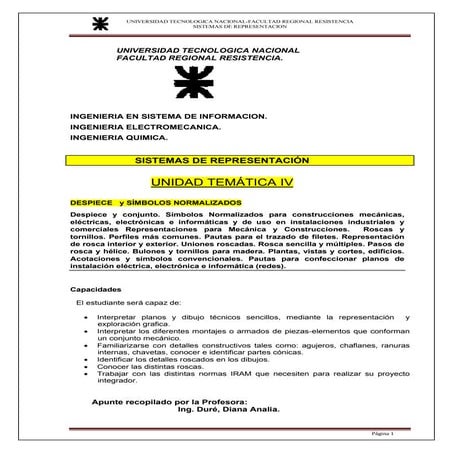 6.  despiece y simbologia