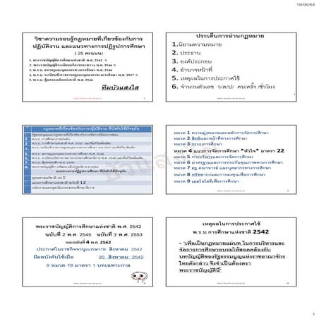 กฎหมายการศึกษา 6