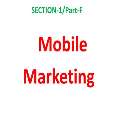 6.mobile marketing