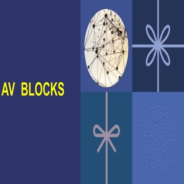 ATRIOVENTRICULAR BLOCKS.pptx