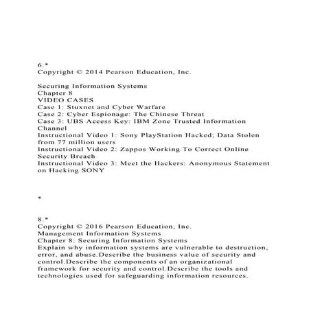 6.Copyright © 2014 Pearson Education, Inc. Securing I.docx