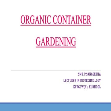 6.2 Organic Container Gardening.pptx