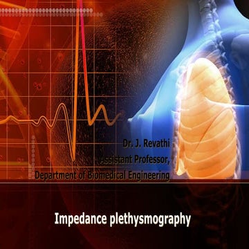 Impedance plethysmography Technique.pptx