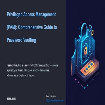 Comprehensive Guide to Password Vaulting