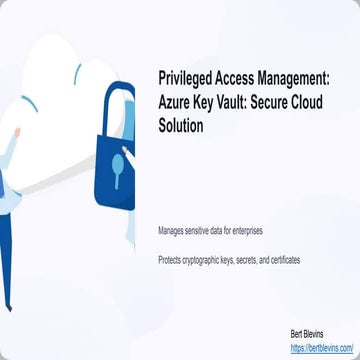 Azure Key Vault: Securely Managing Sensitive Data in the Cloud