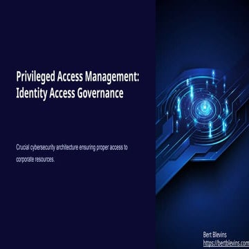 Ensuring Security and Compliance with Identity Access Governance