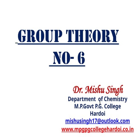 6. SIMILARITY TRANFORMATION AND CLASSES OF A GROUP.pptx
