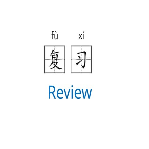 HSK three lesson five words reviews.pptx