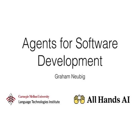 Agents for SW development  - Berkeley LLM AI Agents MOOC