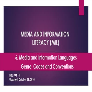 6.-Media-and-Information-Languages-Part-1-Genre-Codes-and-Conventions.pptx