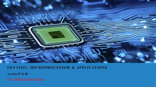 Advance Microprocessor application and its uses