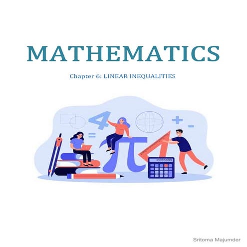CBSE Grade 11 Mathematics Ch 6 Linear Inequations Notes