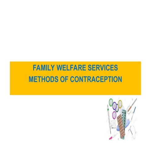 Methods of contraception in  Fly welfare