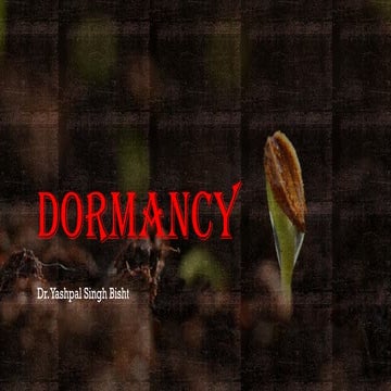 Dormancy and its role in vegetable crops.pptx