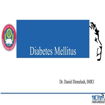 Type 1 diabetes mellitus | PPTX