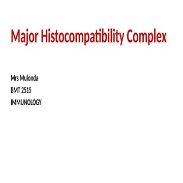 6.the major histocompatility complex.pptx