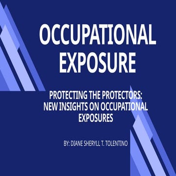 occupational exposure of a healthcare worker .pptx