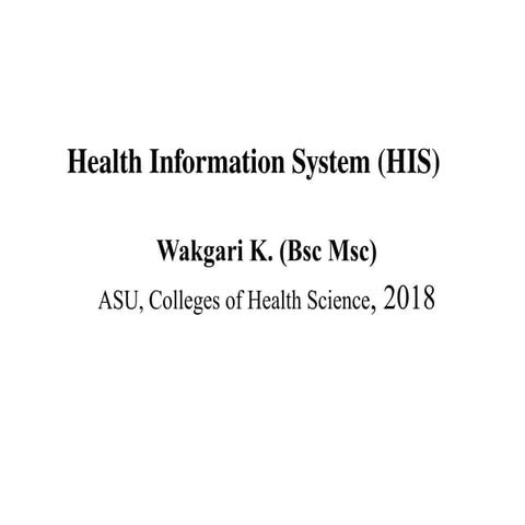 6. Health Information system Over view.pptx